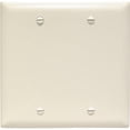 thumbnail image 1 of TP23LACC12 Nylon Wall Plate, 2 Gang, Light Almond, 1 of 1