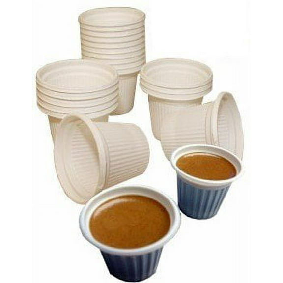 Mini disposable for Cuban Style and espresso coffee cups 3/4 oz. Box of 5000