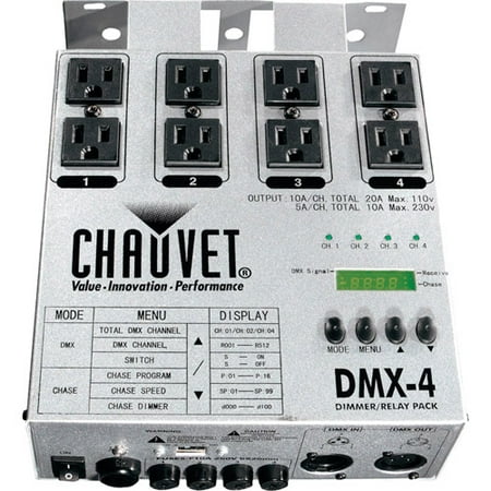 Chauvet 4-Channel Dimmer/Relay Pack