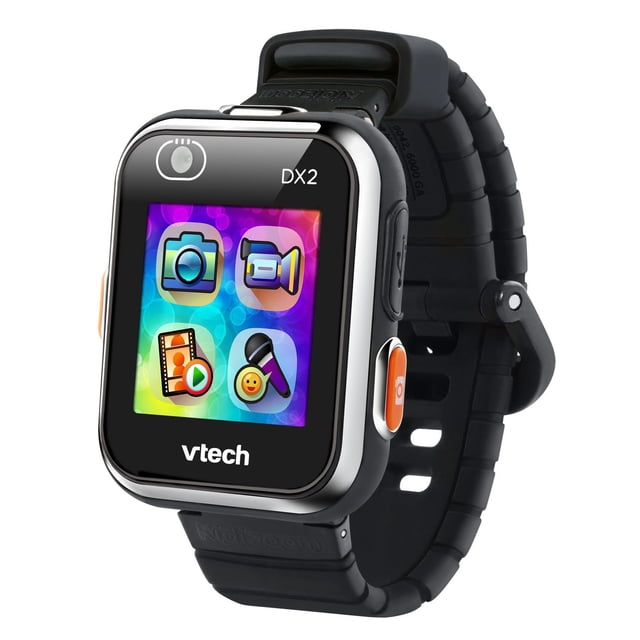 Smartwatch VTech KidiZoom DX2 para niños, negro