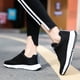 thumbnail image 5 of Qarigey Zapatos informales con cordones para caminar, zapatos planos de malla, plataforma de estilo Simple, cómodas zapatillas transpirables Calzado, 5 of 6