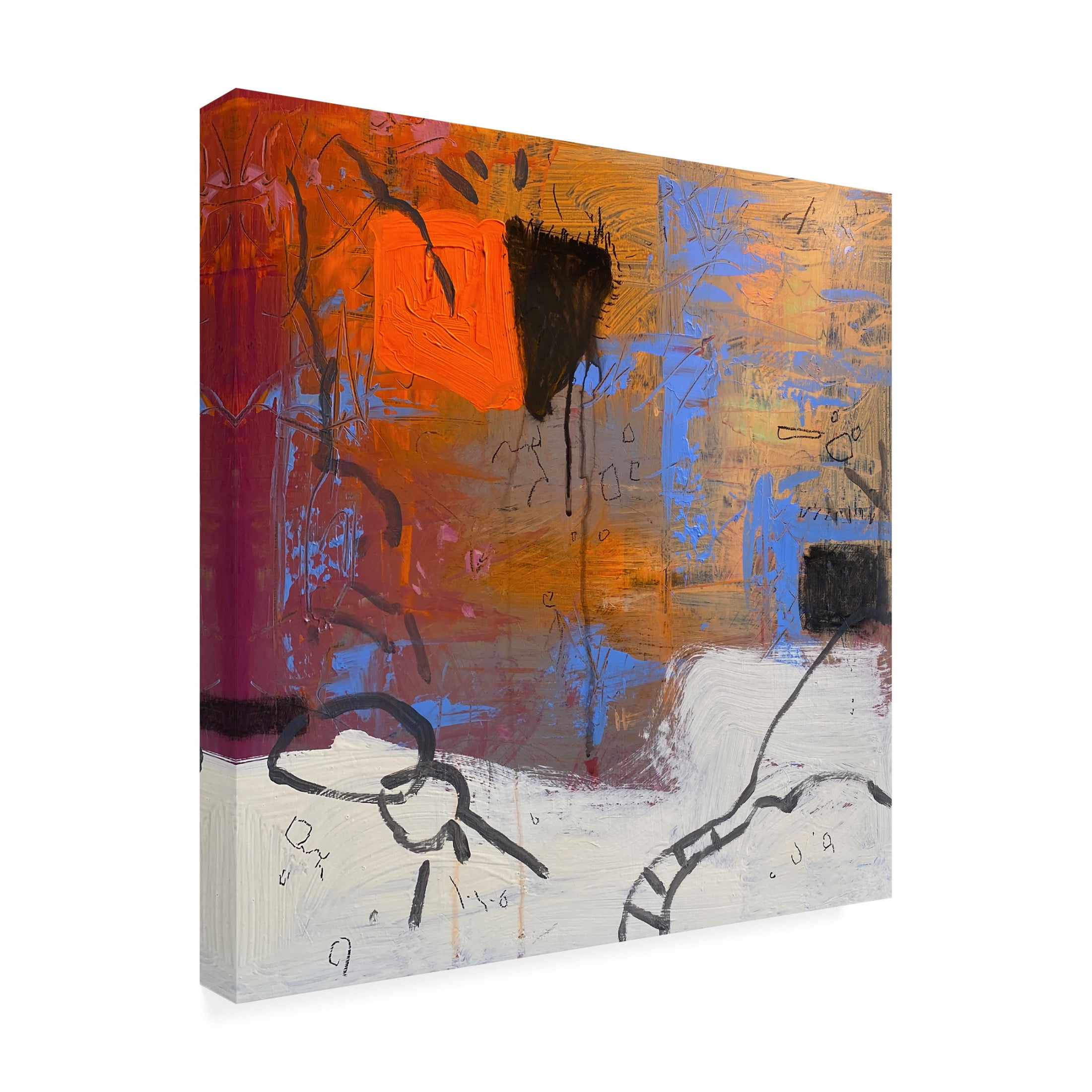 Canvas Wall Art - Randy Noble Fine Art 'Sovereign' Wall Art for Living Room, Bedroom, or Office Décor by Trademark Fine Art - 24 x 24 Inches