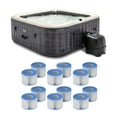 thumbnail image 1 of Intex PureSpa Plus Spa Gris Pierre, 94x28 Pouces, avec Cartouche de Filtre (Lot de 12), 1 of 9
