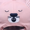 thumbnail image 4 of URMAGIC Kids Boy Girl Cartoon Bear Baseball Cap Sun Protection Bomber Hat Visors Hats, 4 of 9