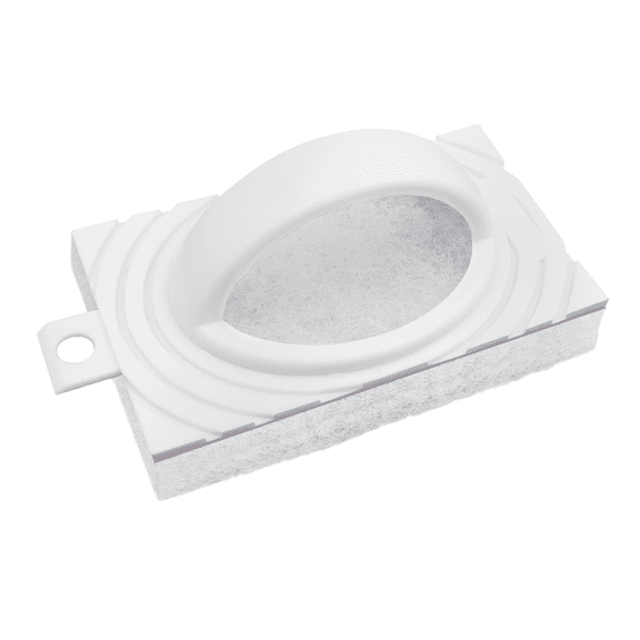 LOLA All-Purpose Bath & Tile Scrubber W/ Comfortable Finger Grip Handle - 1 Pack