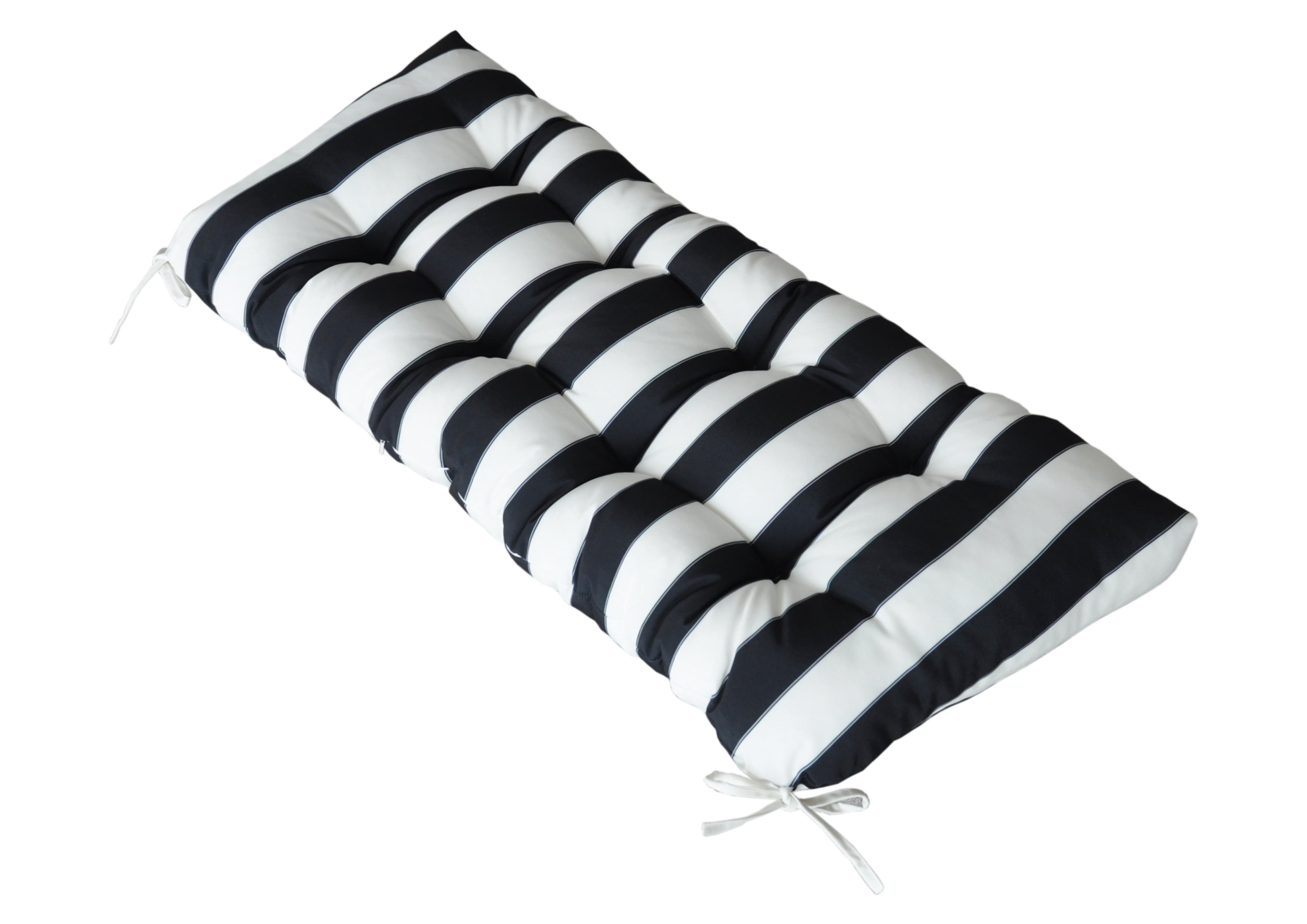 Catalina Black Rectangular Outdoor Throw Pillow