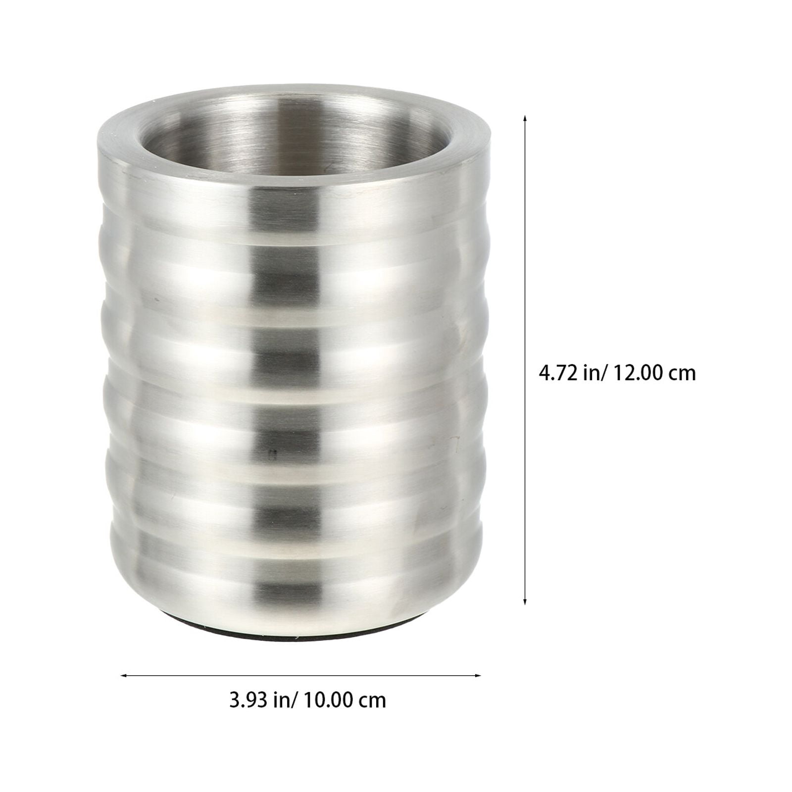 HONMEET 1Set Multifunctional Stainless Steel Garlic Crusher and Mincer Plated Silver and Easy to Operate
