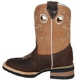 thumbnail image 4 of The Western Shops Kids Boys Western Leather Cowboy Boot (Toddler/ Little Kid), 4 of 5