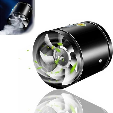 

TODOZO Super Suction Multifunctional Powerful Mute Exhaust Fan New Silent Exhaust Fan Aluminum Alloy Kitchen Exhaust Fan Super Suction Single Side Embedded