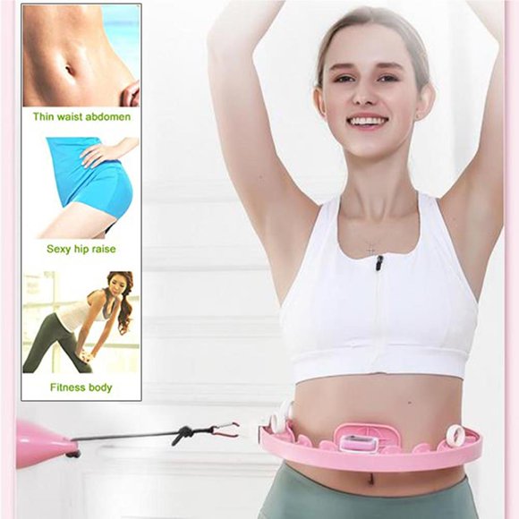 VONKY Smart Hoop Non Dropping Hoop with Auto Counting Detachable Weight Adjustable Hoops for Home Workout