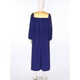 thumbnail image 4 of TiaoBug Robe de Choeur pour Femmes et Hommes, Unisexe, Manches Longues, Color Block, Halloween, Cosplay, Bleu G, 4 of 7