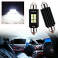thumbnail image 1 of Bombillas LED de luz de cúpula Unique Bargains Chip 3030 6 LED para luz de cúpula de automóvil, luces interiores, luz de placa de matrícula 41mm luz de mapa bombilla 2 Pcs, 1 of 7