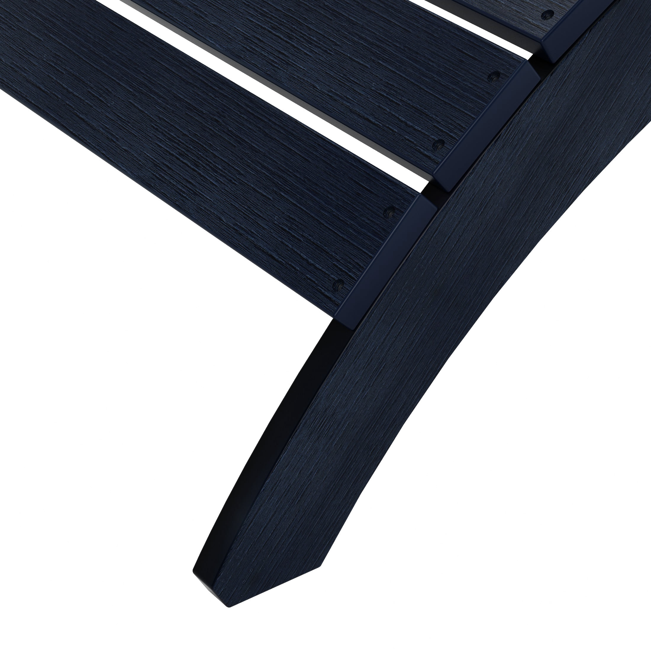 Outdoor Adirondack Chair Folding Ottoman, Navy