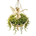 thumbnail image 6 of 2PCS Winged Fairy Dancer Hanging Planter, Decorative Resin Holder for Succulents and Small Flowers Indoor Outdoor, 6 of 7