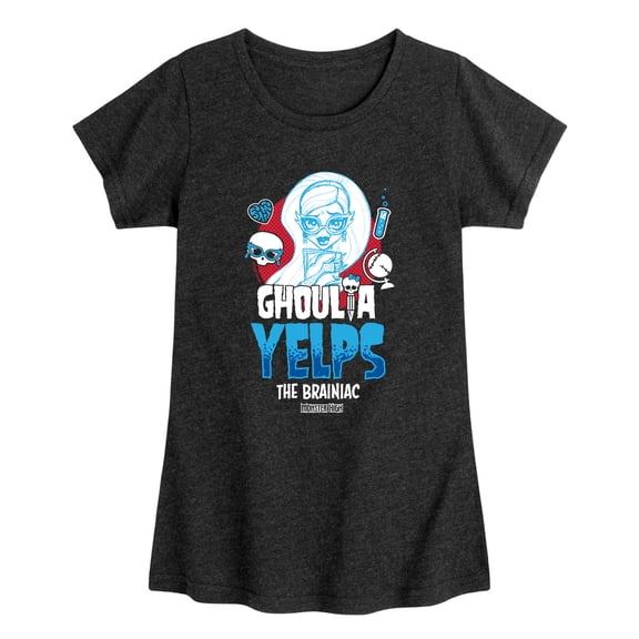 Monster High - Ghoulia Yelps - Youth Girls Fitted Short Sleeve T-Shirt