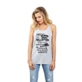 thumbnail image 2 of Thread Tank Strong Girls Real Estate Agents Women's Sleeveless Flowy Racerback Tank Top Sport Grey Large, 2 of 5