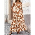 thumbnail image 6 of PRETTYGARDEN Women Dresses Summer Floral Sleeveless Maxi Dress Casual Spaghetti Strap Tiered Flowy Beach Long Dress, 6 of 8