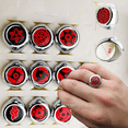 thumbnail image 2 of Anillos Sharingan de Naruto Akatsuki, Deidara Uchiha Itachi, figura de anime, accesorio de joyería para cosplay, anillo de metal, accesorio, regalo de Halloween, 2 of 5
