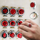 thumbnail image 2 of Anillos Sharingan de Naruto Akatsuki, Deidara Uchiha Itachi, figura de anime, accesorio de joyería para cosplay, anillo de metal, accesorio, regalo de Halloween, 2 of 5
