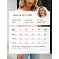 thumbnail image 6 of FUNING  Women's Color Block Tops Casual Long Sleeve Tunic Round Neck Pullover Shirts, 6 of 6