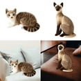 thumbnail image 1 of Juguetes de Simulación de Gato de Peluche Baoblaze Muñeca Encantadora Decoración de Mesa para Niñas, 1 of 8