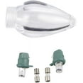thumbnail image 4 of 16 ft. 25-Light LED Red and White C9 Super Bright Steady Lit String Light, 4 of 6