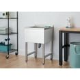 thumbnail image 5 of TRINITY BASICS EcoStorage® | 18x16x13 Basin | Stainless Steel Utility Sink | NSF | Chrome, 5 of 11