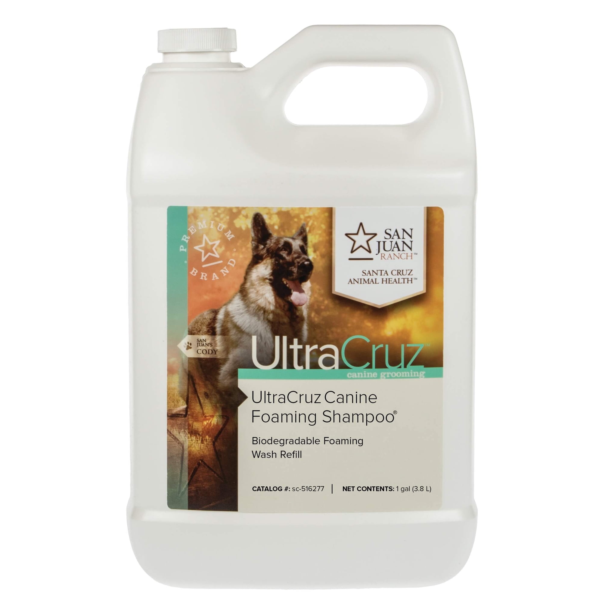 UltraCruz Canine Foaming Shampoo®, 1 gallon refill