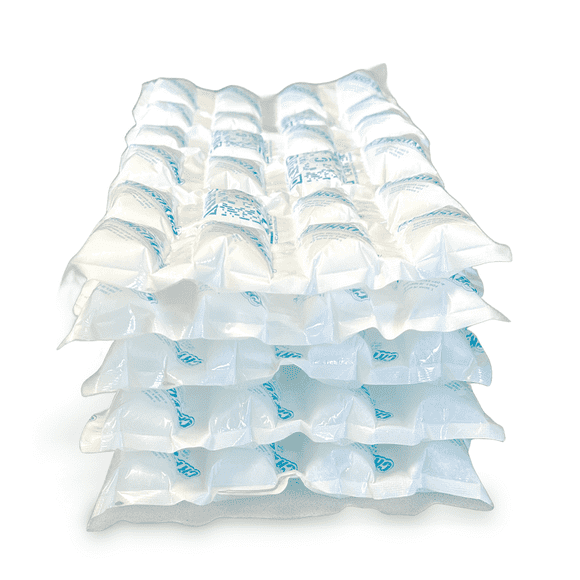HLONK Thermafreeze 5-Pack Reusable Dry Ice Sheet 9.5”W x 16”L x 1/4”H - 24 Cells Per Sheet.