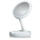 thumbnail image 1 of Espejo de maquillaje HUOGUO Luz LED plegable ajustable USB, 1 of 5
