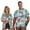 Hawaiian Hibiscus, variant on Uorisanigo Hawaiian Flower Couple Matching Outfit Short Sleeve Shirt for Men Casual Summer Shirts and Women's Button Down Shirt Size 2XS Collared Hawaiian Blouse Tops