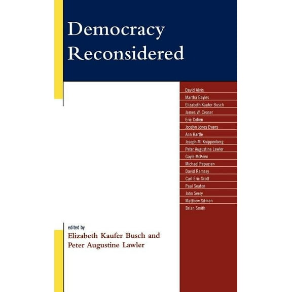 Democracy Reconsidered, (Hardcover)