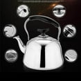 thumbnail image 2 of Stainless kettle Gas & Electric Hobs Fast Boil Teapot Teapot Stainless Steel 2L, 2 of 9