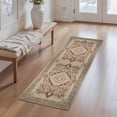 thumbnail image 2 of Washable Kitchen Runner Rug 2x5 ft, Non Slip Soft Low Profile Kitchen Rug with PVC Backing, Vintage Distressed Medallion Oriental Rug for Kitchen Sink, Hallway & Laundry Room, 2 of 6