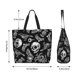 thumbnail image 5 of Easygdp Skull bird bat spider Bolsas Tote para Mujer, Bolsos de Hombro para Viaje, Bolsos de Mano de Gran Capacidad para Compras y Trabajo, 5 of 8