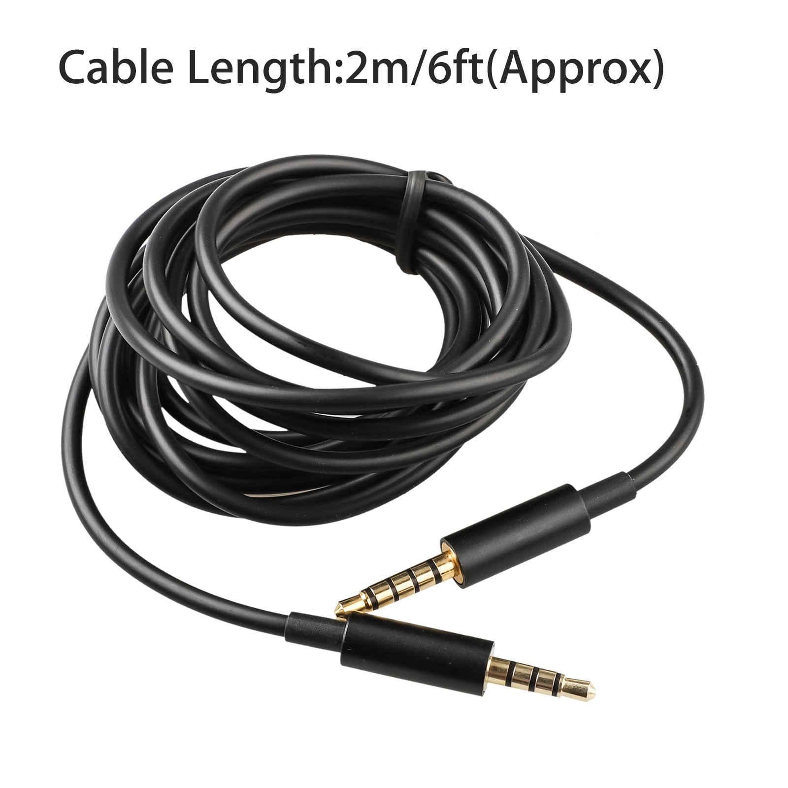 Eeekit For Astro A10 0 Gaming Headset Replacement Audio Cable Cord 3 5mm Audio Talkback Chat Cable Cord Compatible For Xbox One Ps4 And Pc Gaming Walmart Com Walmart Com