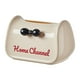 thumbnail image 3 of Porta pañuelos de escritorio, adorno para caja de pañuelos, papel higiénico con forma de lazo moderno blanco, 3 of 9