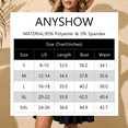 thumbnail image 2 of Anyshow Women's Ruffle Hem Dresses Summer Casual Loose Sleeveless Beach Tank Sundress 2025, 2 of 9