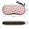 thumbnail image 3 of Picia Strawberry And Cheery Print Sunglasses Case, Eyeglasses Case Protector Large Glasses Case, Key Lock Case Protective Glasses Holder Eyeglasses Cases, 3 of 8