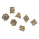 thumbnail image 1 of Dados poliédricos para juegos de mesa, juego de 7 dados poliédricos, juego de dados poliédricos huecos, juego de dados para juegos de rol, aspecto llamativo, 1 of 14