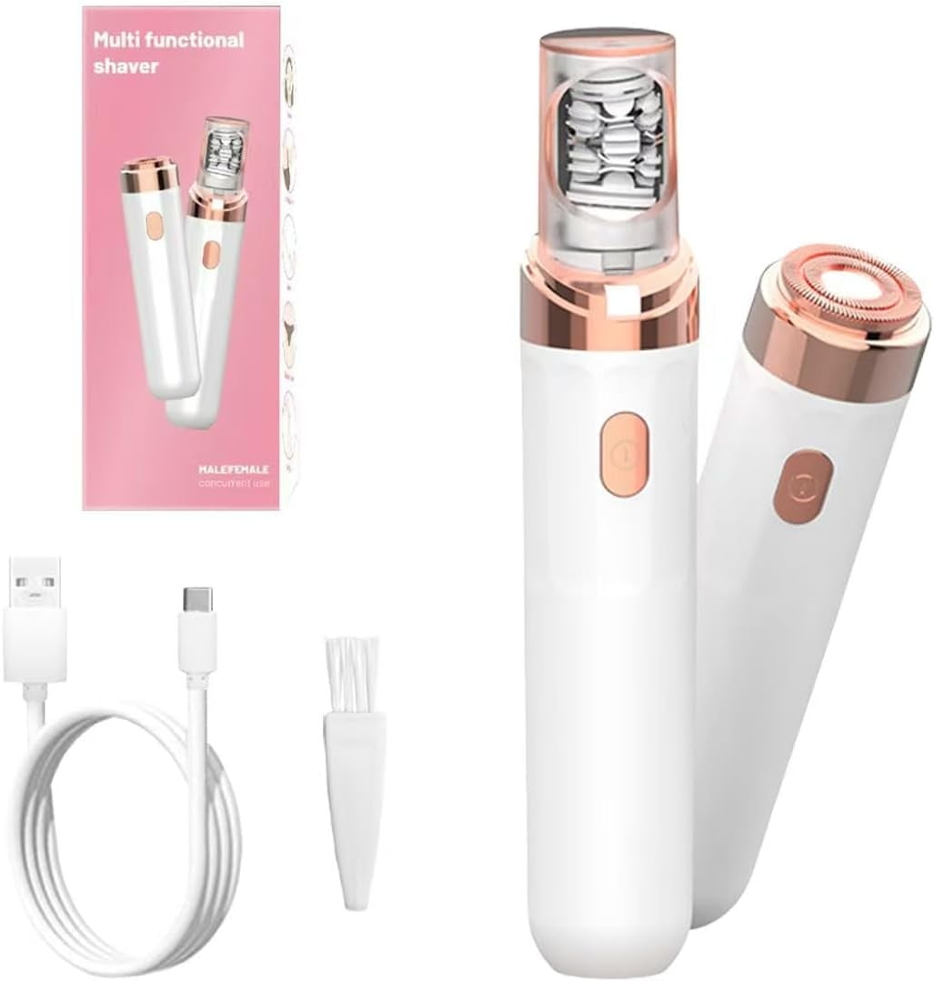 Epilady, Cordless Epilator Wand, Pearl/White, Facial Hair Removal