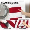 thumbnail image 4 of iOhouze Outdoor Rugs Red and White Striped Porch Rug 2.3 x3.6 ft Outdoor Doormats Front Door Rug for Front Door Kitchen Hallway Bedroom Laundry Room, 4 of 8