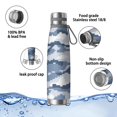thumbnail image 4 of 29oz Insulated Water Bottle with Tea Infuser, Stainless Steel Travel Mug, Camouflage Print, 4 of 6