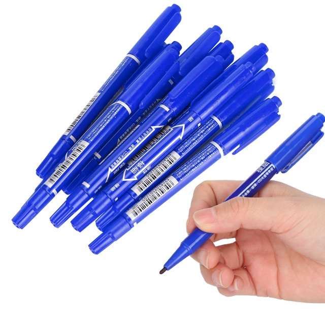 Markers, QuickDrying Permanent Markers Permanent Markers with 10Pcs for Drawing, Sketching