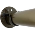 thumbnail image 3 of Urbanest Inside Mount Curtain Rod Bracket Socket Set – Fits 1-1/8" to 1-1/4" Rods – Antique Gold – Window Frame, Closet & Shower Rod Pole End Support – 2 Pieces, 3 of 4
