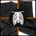 thumbnail image 6 of Alaiyaky Halloween Shirt for Men Women Halloween Party T-Shirt Halloween Pumpkin Bat Shirts Skeleton Body Print Tee Unique, 6 of 8