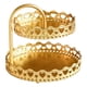 thumbnail image 1 of Advancent 2 Layer Iron Decorative Tray Fruit Diaplay Standing Vege Decor  Free Home Organizadores de utensilios de cocina Amar, 1 of 1