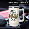 thumbnail image 5 of 40 oz Nana Tumbler with handle Lid and Straw, Best Nana Ever Vacuum Insulated Travel Coffee Mug CupTumbler, Mothers Day Gifts for Grandmother, 5 of 6