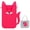 hot pink, variant on Fox-Shaped Phone Holder for Beach Bag White