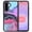 Colorful Marble, variant on WIRESTER Shockproof Soft Rubber Cover Case for Google Pixel 10a 6.3" 2026, Marble Gold And Purple